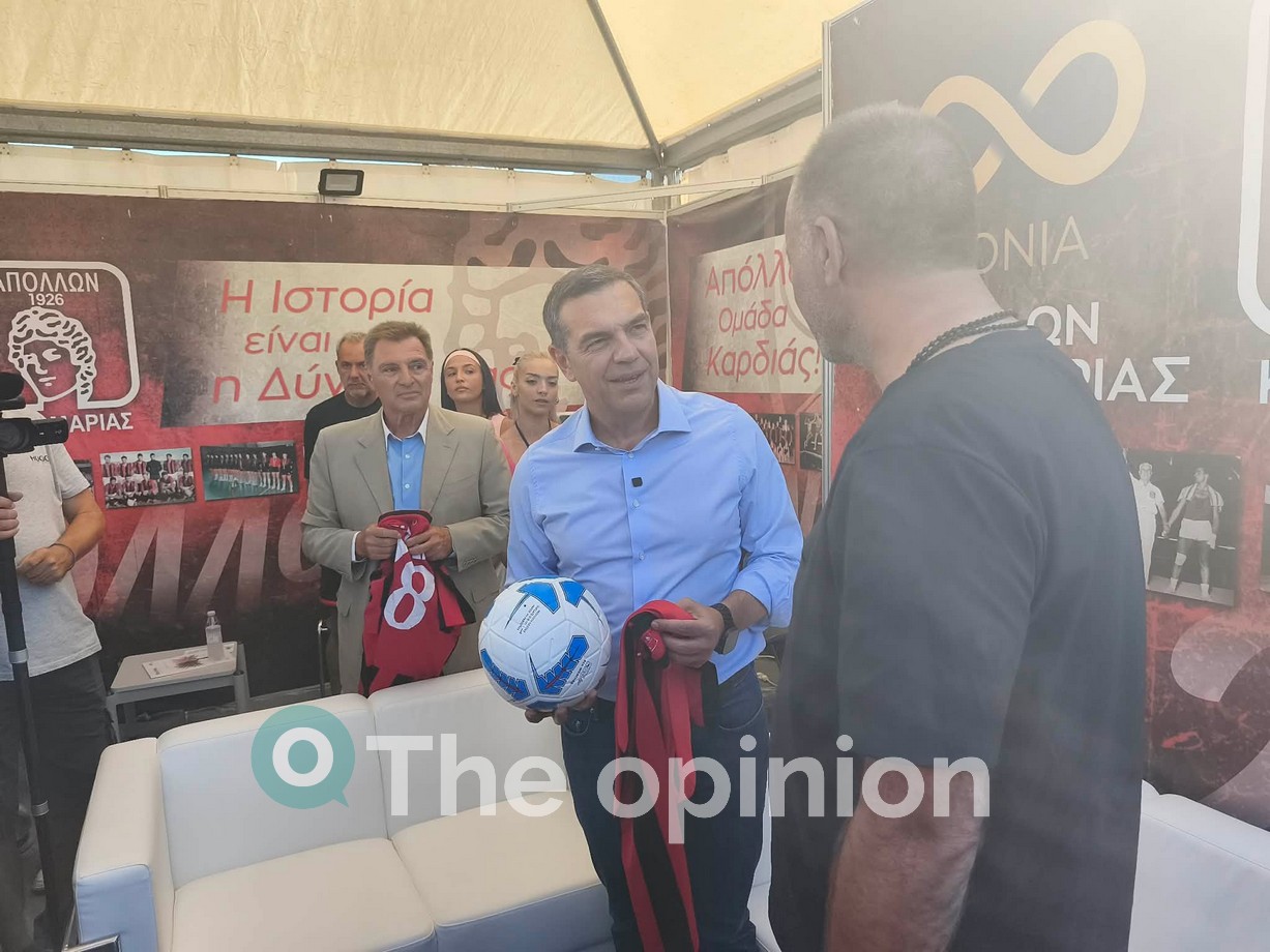 Στη ΔΕΘ ο Αλέξης Τσίπρας – Η βόλτα στα περίπτερα (ΦΩΤΟ – VIDEO)
