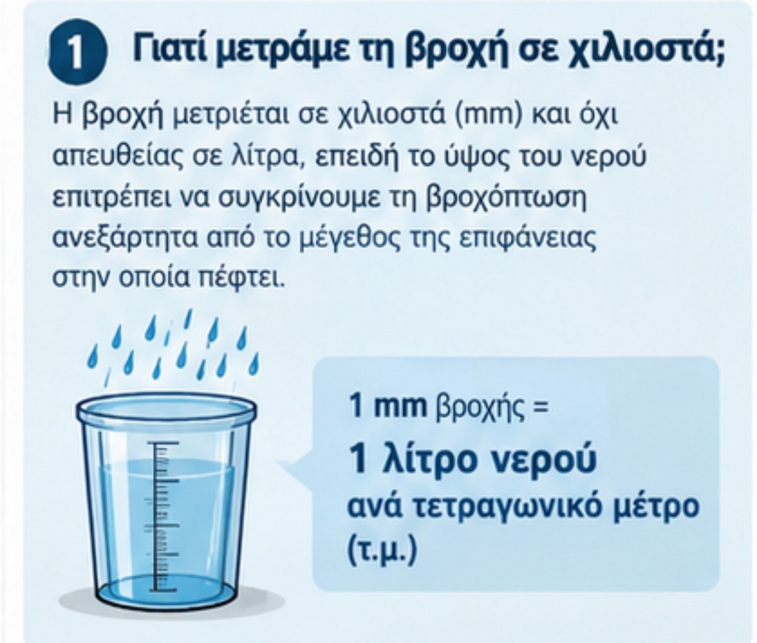 Τι σημαίνουν τα «80 χιλιοστά βροχής» και γιατί μπορεί να είναι επικίνδυνα