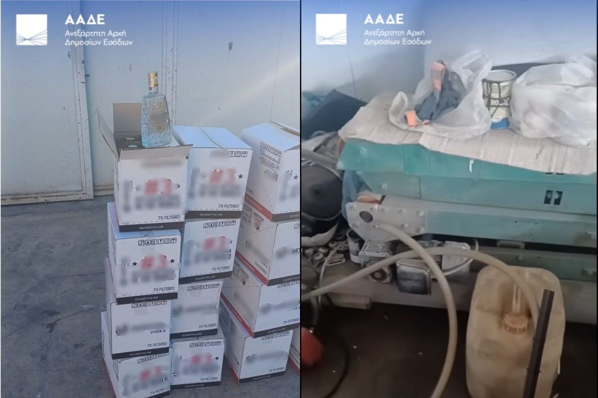 Ασπρόπυργος: Κύκλωμα λαθρεμπορίας με καύσιμα, τσιγάρα και παραποιημένα οχήματα (VIDEO)