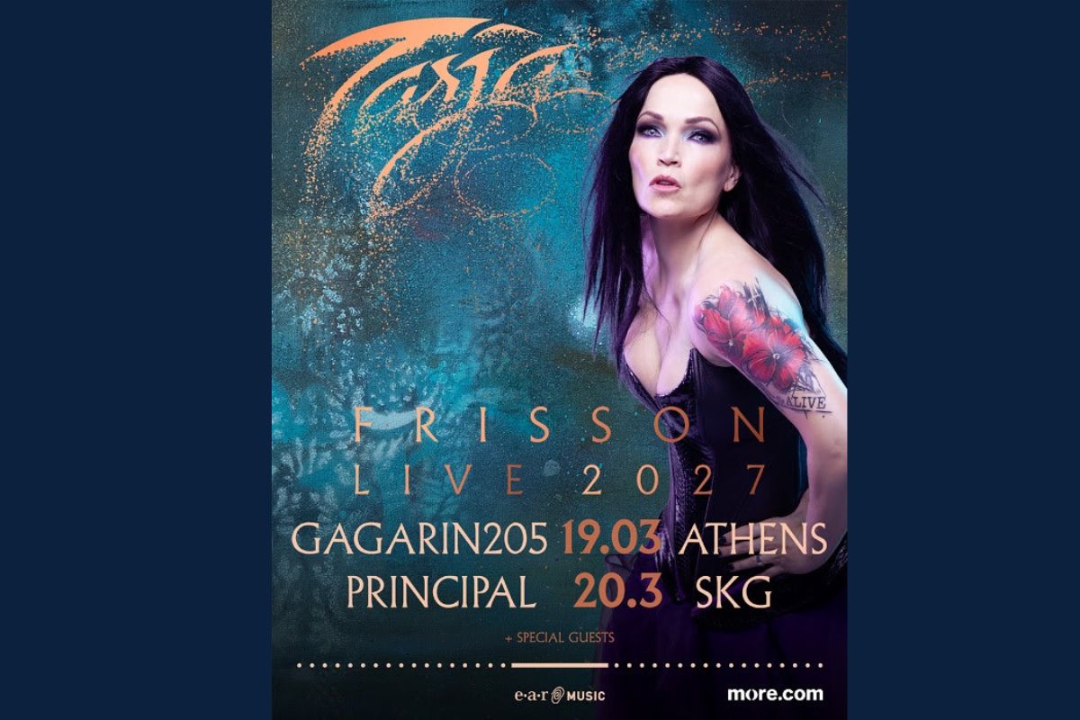 TARJA – Frisson Tour 2027 στη Θεσσαλονίκη