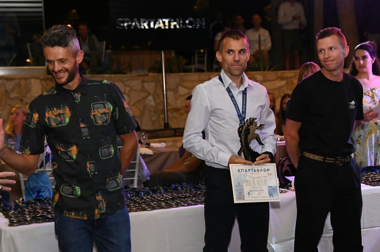 44ο Σπάρταθλον: Σε κλίμα συγκίνησης η αποχαιρετιστήρια βραδιά απονομής μεταλλίων και βραβείων