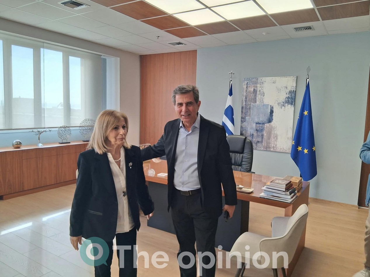 Συνάντηση Γκιουλέκα – Αηδονά: Στο τραπέζι έργα, ΕΣΠΑ και εξωστρέφεια (ΦΩΤΟ)