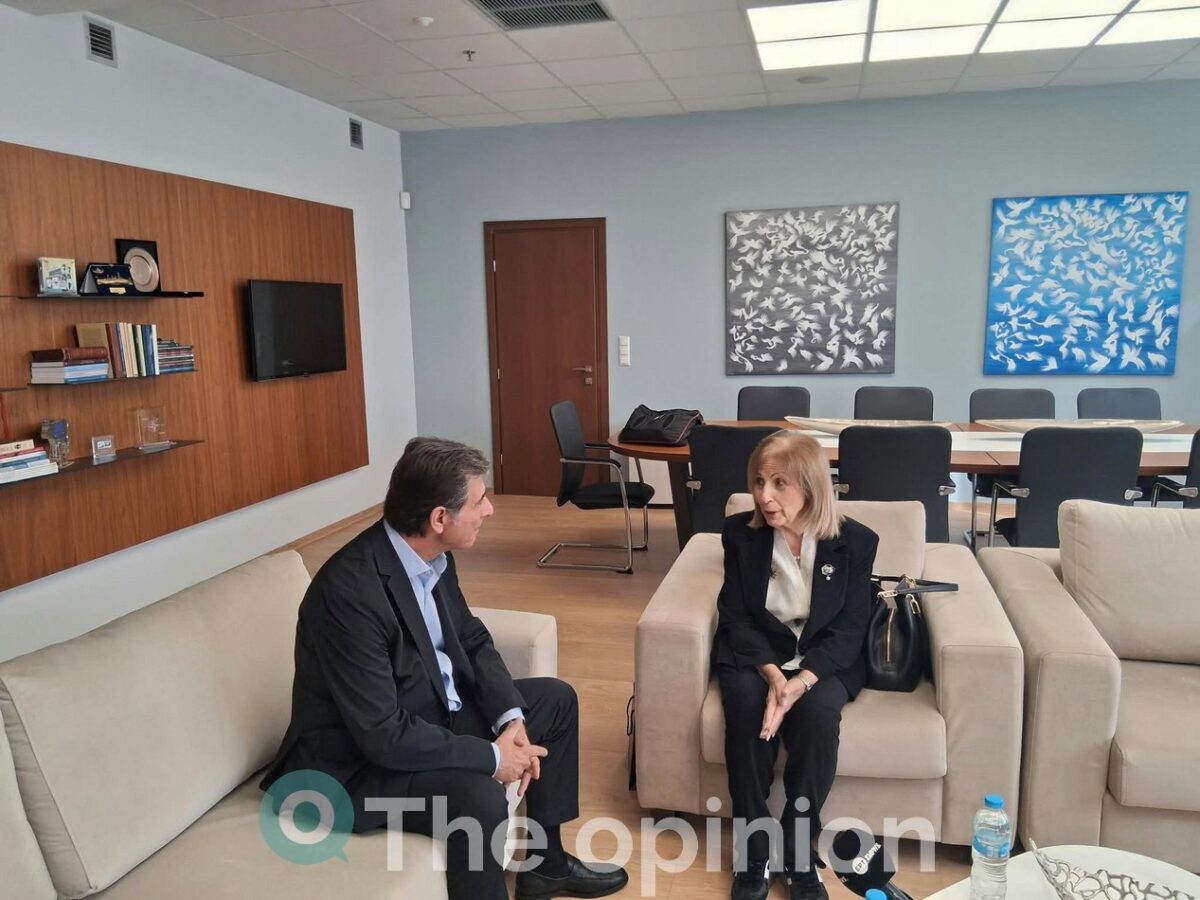 Συνάντηση Γκιουλέκα – Αηδονά: Στο τραπέζι έργα, ΕΣΠΑ και εξωστρέφεια (ΦΩΤΟ)