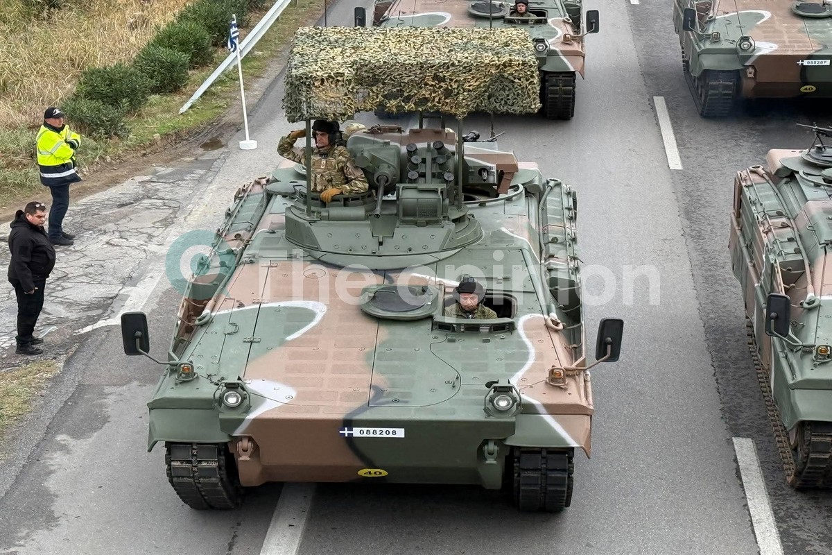 Leopard, drones και «Ασπίδα του Αχιλλέα» στη στρατιωτική πρόβα στη Μουδανιών ενόψει της 28ης Οκτωβρίου (ΦΩΤO -VIDEO)