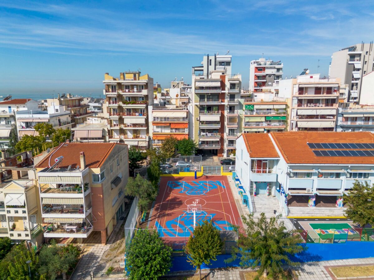 Τρία νέα γήπεδα μπάσκετ απέκτησε η Θεσσαλονίκη (ΦΩΤΟ)