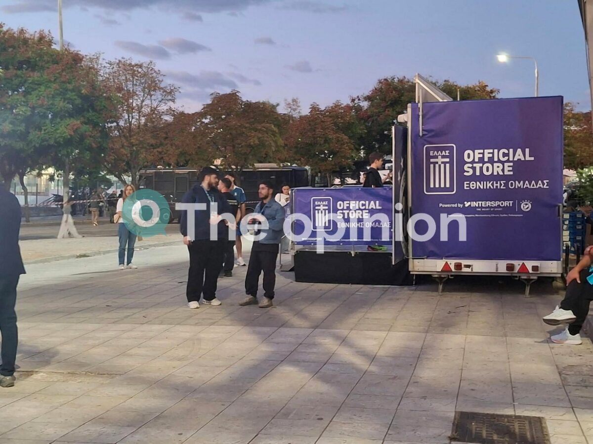 «Γαλάζια» από νωρίς η Τούμπα για τη «μάχη» της Εθνικής (ΦΩΤΟ+VIDEO)