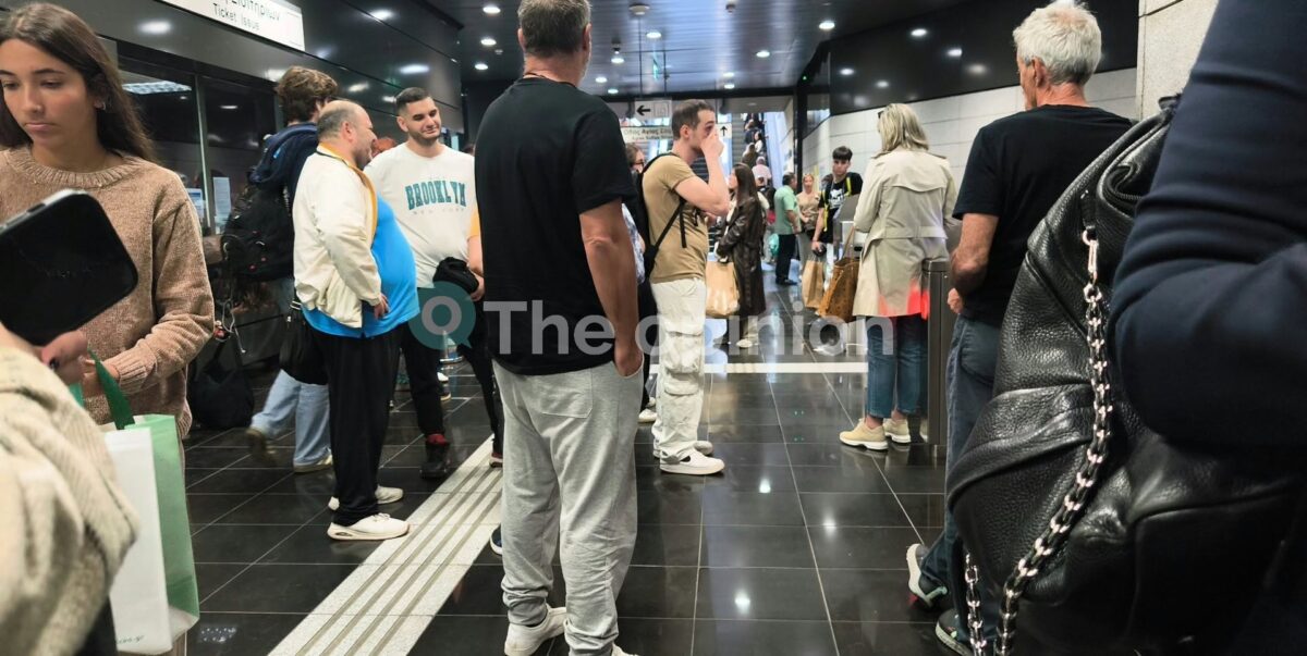 «Μπλακ άουτ» στο Μετρό Θεσσαλονίκης (ΦΩΤΟ+VIDEO)