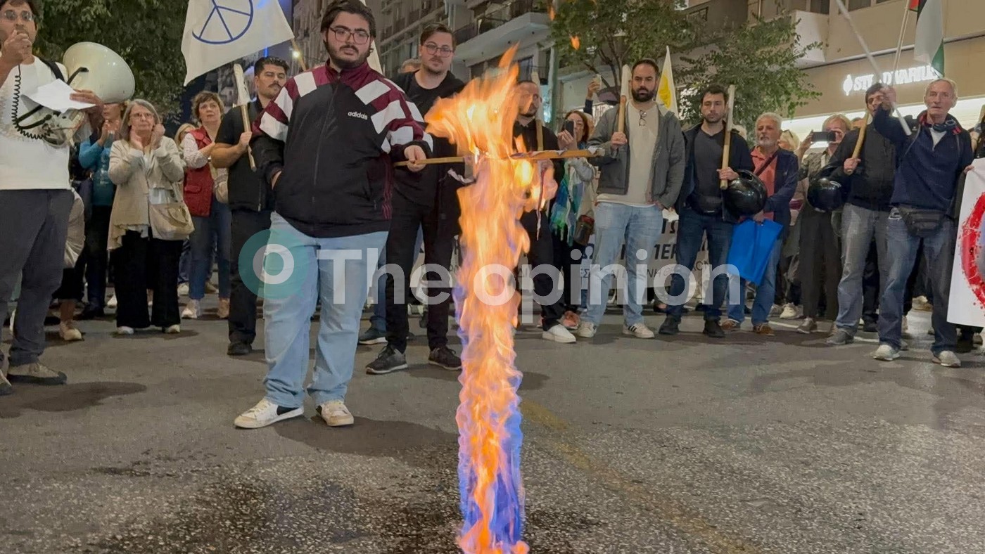 Θεσσαλονίκη: Πορεία διαμαρτυρίας για την επίσκεψη Ρούμπιο (VIDEO)