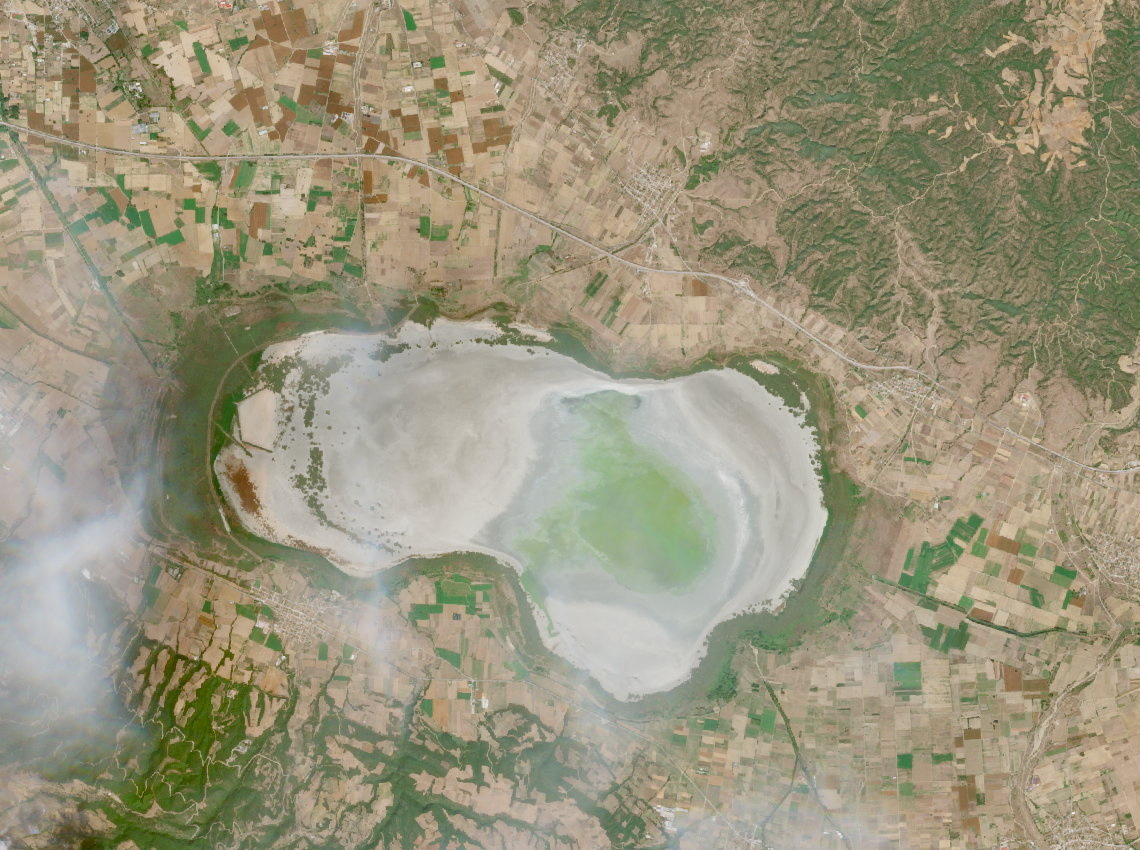Reuters       - [5/6]A satellite image shows Lake Koroneia near Thessaloniki, Greece, September 24, 2025. EUROPEAN UNION/COPERNICUS SENTINEL-2/Handout via REUTERS