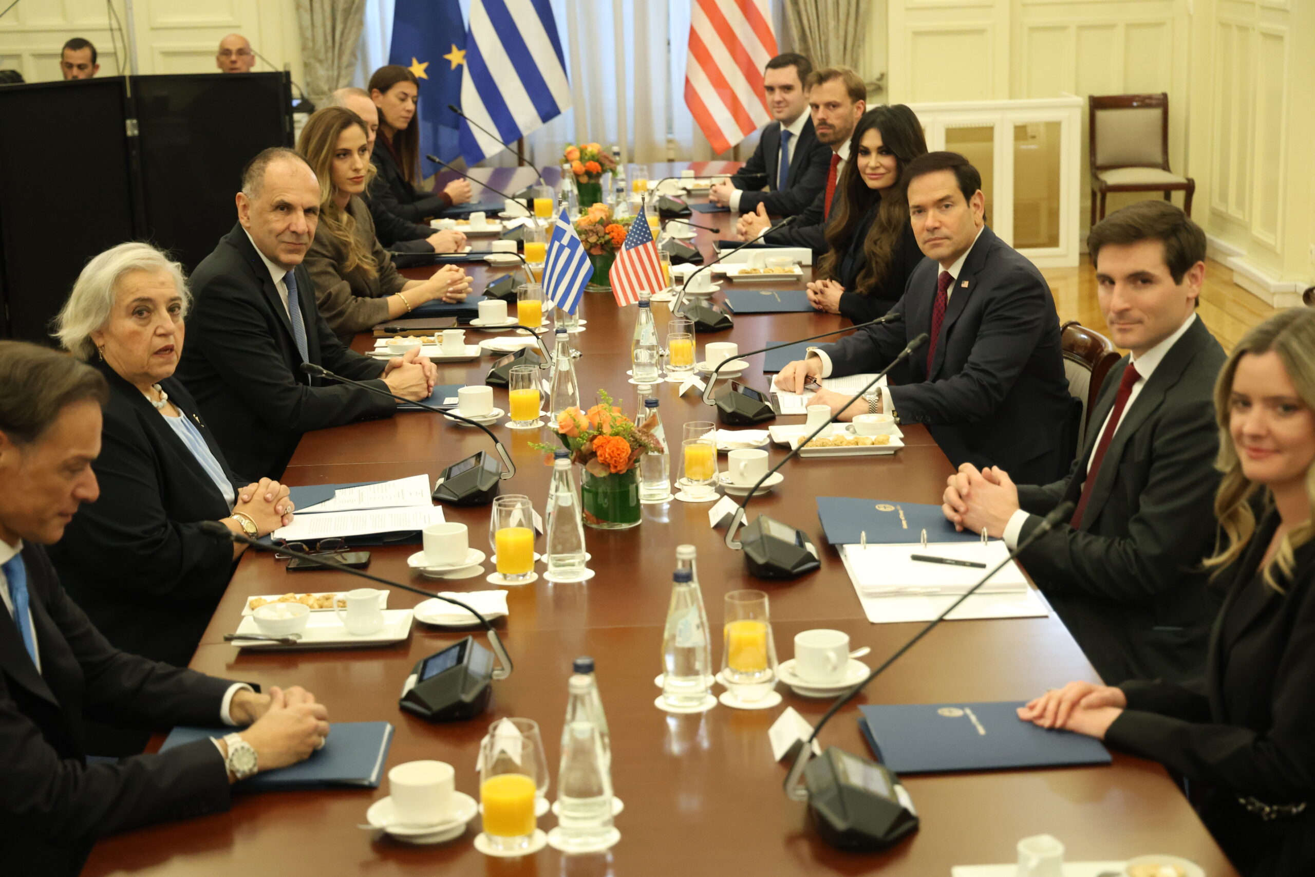 Γεραπετρίτης – Ρούμπιο: «Πιο στενές από ποτέ οι σχέσεις Ελλάδας – ΗΠΑ» (ΦΩΤΟ – VIDEO)
