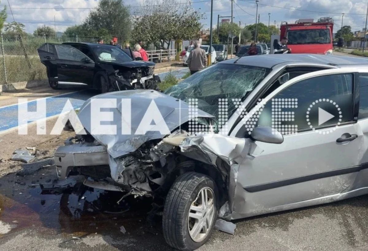 Πύργος: Μετωπική σύγκρουση με μία νεκρή και τρεις τραυματίες (VIDEO)